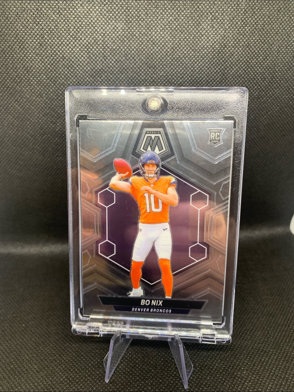 Bo Nix 2024 Panini Rookie Card & Topps Card Denver Broncos AllStar Mint In Case - Picture 2 of 7